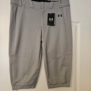 NWT Under Armour Girls Softball Pants Size Youth XL
